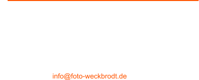 © Foto Weckbrodt - Fotofachlabor 1948 - 2025 Alle Rechte vorbehalten Nehmen Sie Kontakt mit uns auf 0511 817272 info@foto-weckbrodt.de